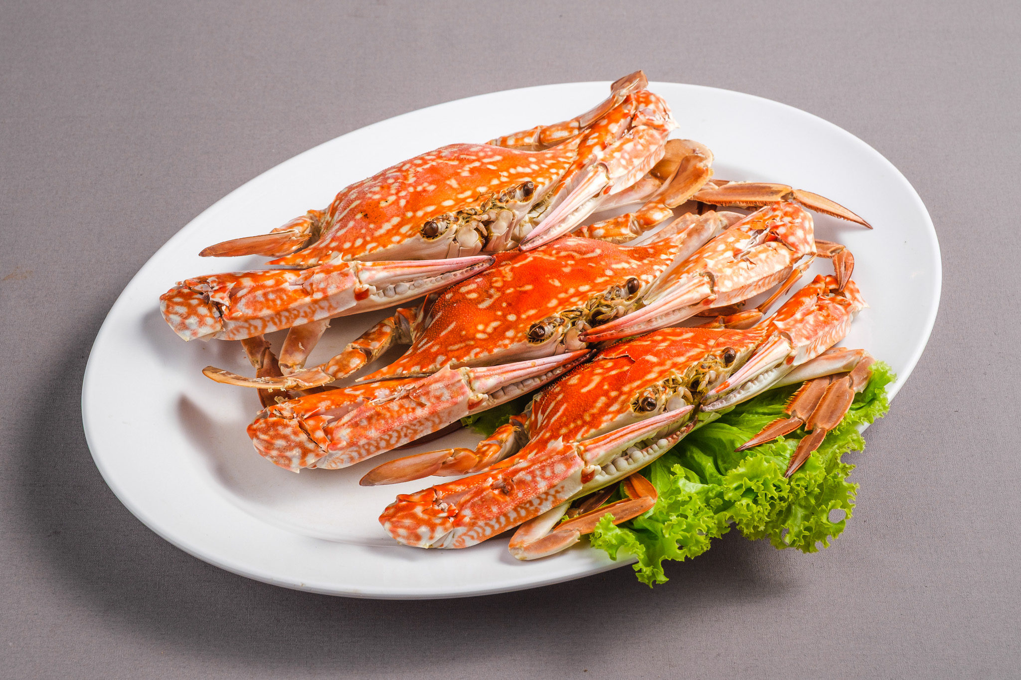 ปูม้าอ่าวไทยนึ่ง